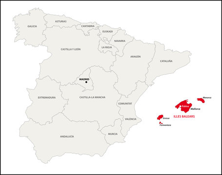 Autonome Region Balearische Inseln, Spanien