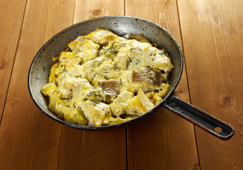 .farm-style Codfish with potatoes