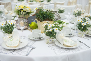 Wedding table, Tafel, Hochzeit, Fest, gedeckter Tisch