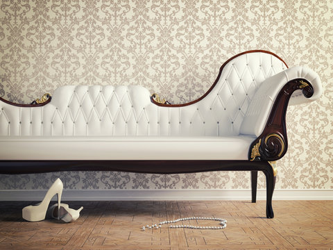vintage sofa