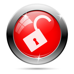 Metallic glossy icon