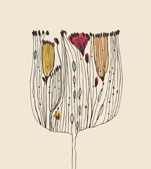 Obrazy na Plexi  Śliczny dekoracyjny bukiet kwiatów