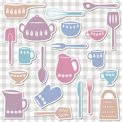 Kitchen utensils and cutlery