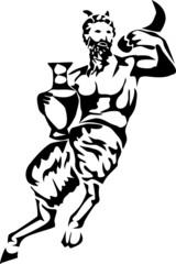 stylized satyr