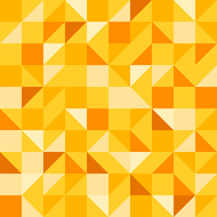 Yellow Seamless Pattern