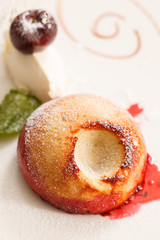 Obraz premium cake with cherry