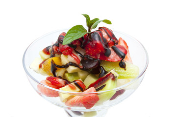 Фруктово-ягодный десерт