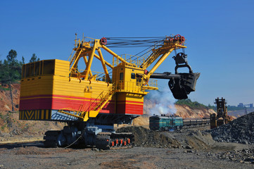 opencast mine