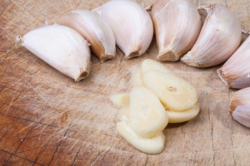 Garlics slice