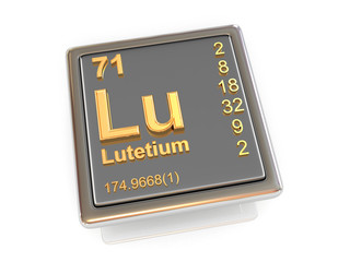 Lutetium. Chemical element.