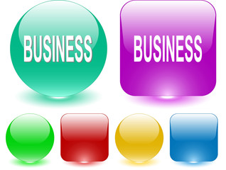 Business. Vector interface element.