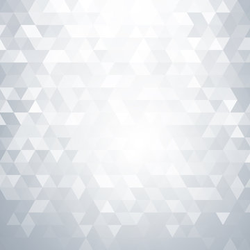 Abstract white geometric background