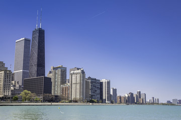 Fototapeta na wymiar Downtown of Chicago