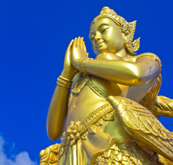Kinnara statue in Thailand
