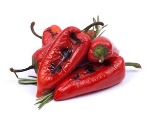 Gegrillte Paprikaschoten