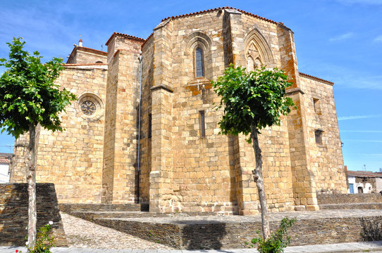 Ábside gótico, iglesia de San Pedro, Garrovillas de Alconétar
