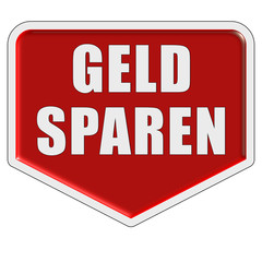 Marker rot GELD SPAREN