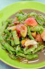 cowpea salad , very spicy