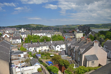 Obraz premium Conwy town