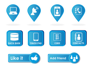 Fototapeta premium social design