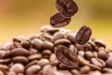 Coffee beans.