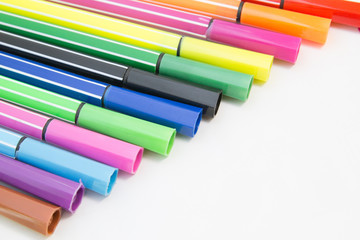 Fototapeta premium Set of felt-tip pens