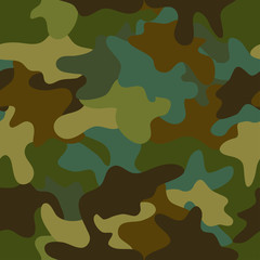 Seamless camouflage pattern