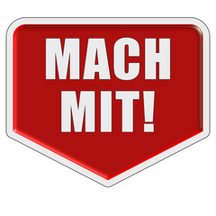 Marker rot MACH MIT!