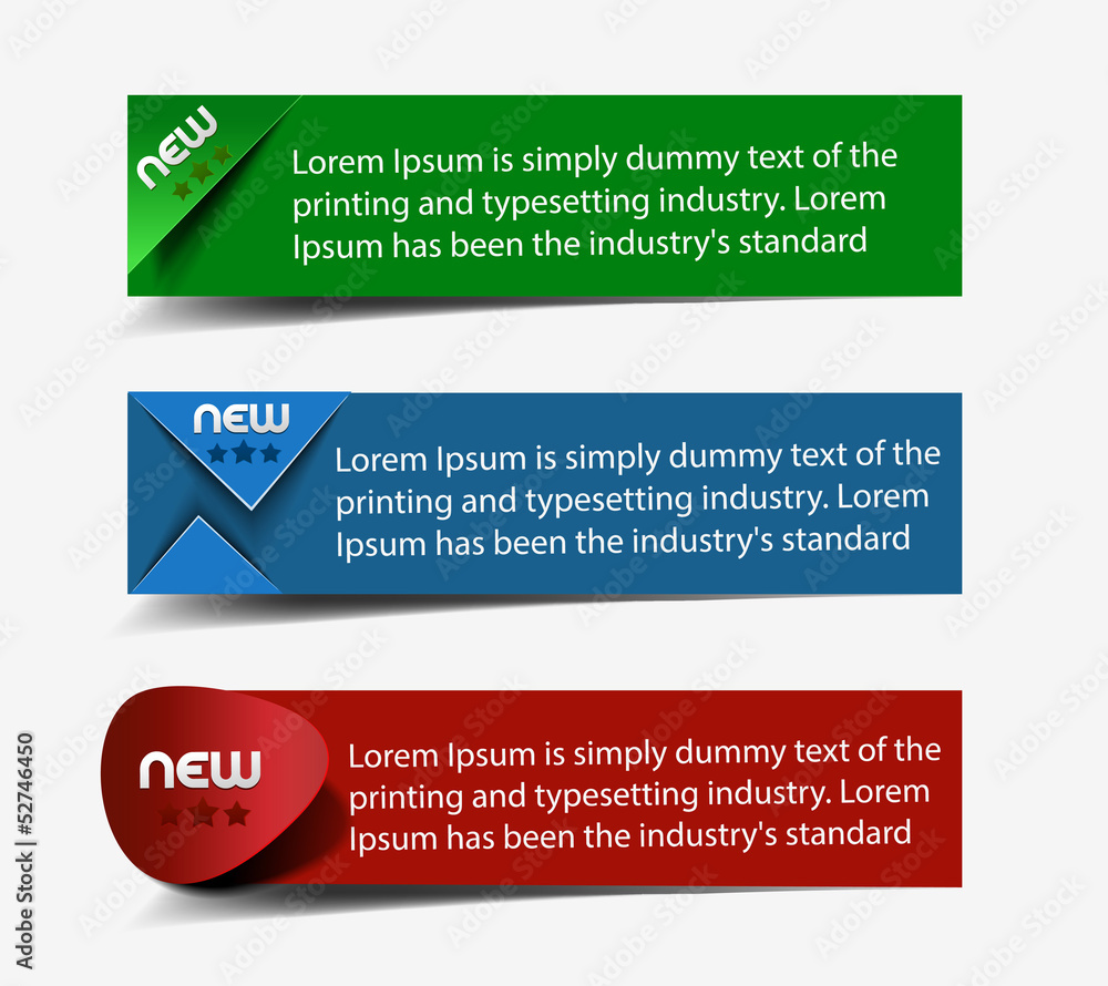 Poster vector information banner design element.