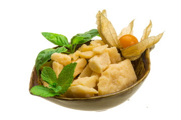 Hard estonian cheese