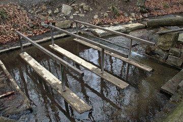 Natürliches Kneippbecken