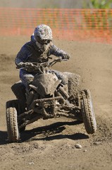 Muddy quad