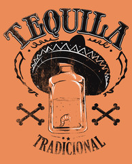 Tequila worm © Tshirt-Factory.com