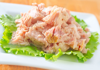 salad from tuna