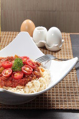 トマトパスタ