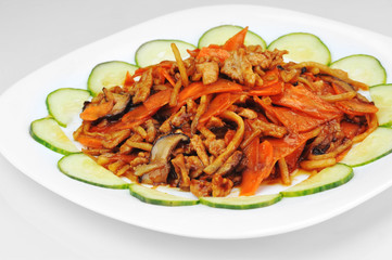 steamed vegetables