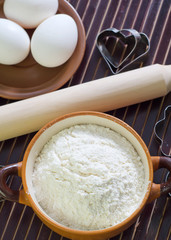 ingredients for dough