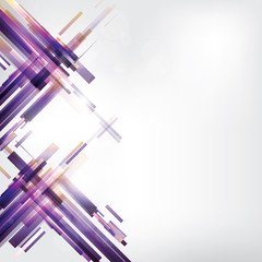 Abstract background with geometric elements