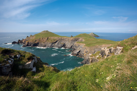 The Rumps, Pentire Head Cornwall Uk