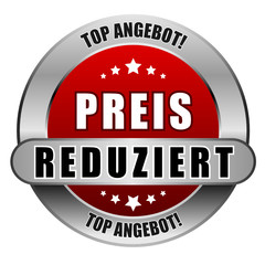 5 Star Button rot PREIS REDUZIERT TA TA