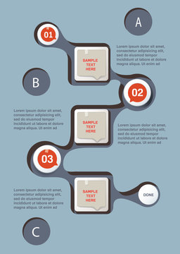 Set of the inphographic icons