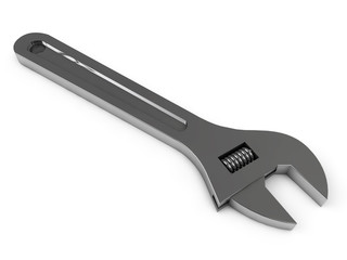 wrench isolated on white background
