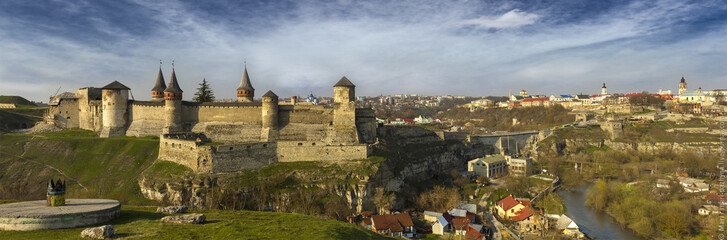Fototapeta na wymiar Medieval castle