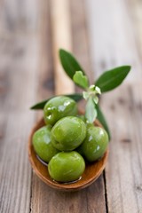 Green olives
