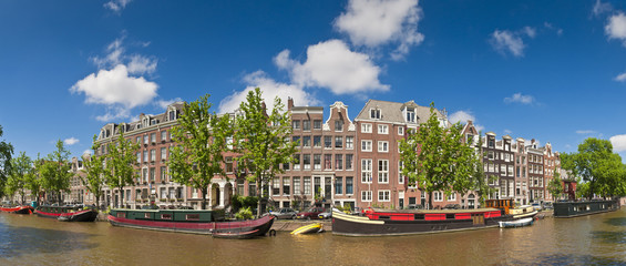 Fototapeta premium Amsterdam reflections, Holland