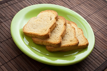 pile of toast