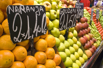 Obraz premium Food market, Barcelona