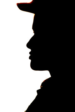 Woman Construction Head Silhouette