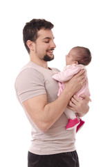 Daddy and baby