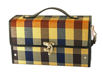 White background, small bags storage small portable